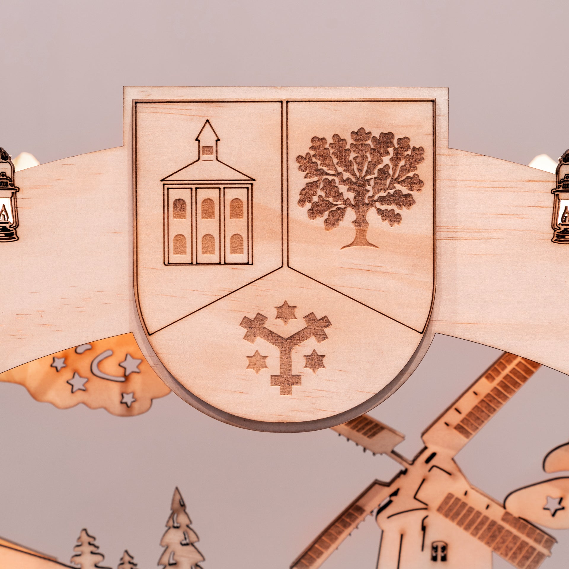 Bannewitzer Schwibbogen + Unterbau